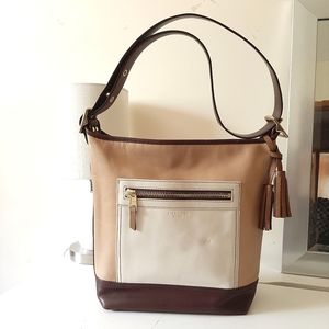 Coach 19995 Legacy Colorblock Shoulder Bag